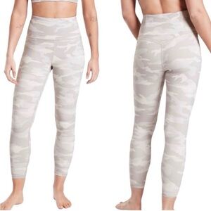 ATHLETA Elation Camo 7/8 Tight Taupe Size XS